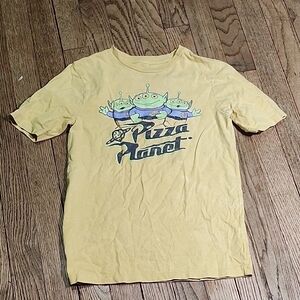 Yellow Graphic Short Sleeve Tee